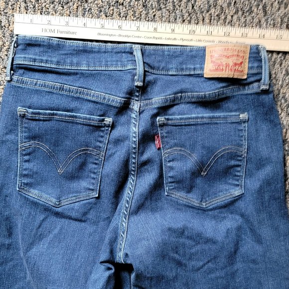 Levi's Premium Midrise Skinny Jeans Size 12 - Picture 10 of 13